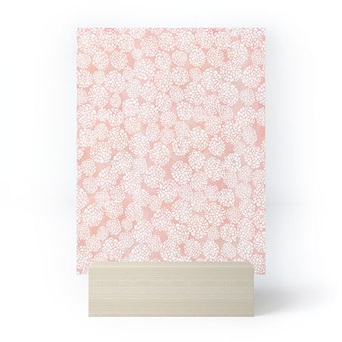 Joy Laforme Pink Dahlias Mini Art Print