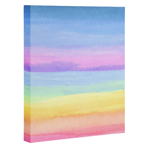 Joy Laforme Rainbow Ombre Art Canvas