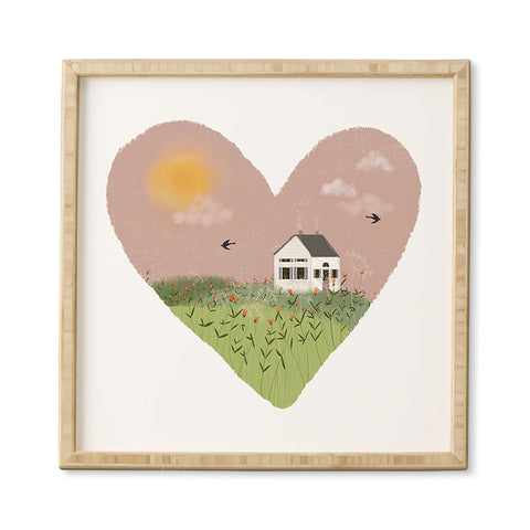 Joy Laforme Spring is Coming Framed Wall Art