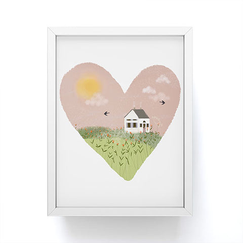Joy Laforme Spring is Coming Framed Mini Art Print