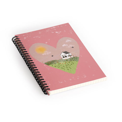 Joy Laforme Spring is Coming I Spiral Notebook