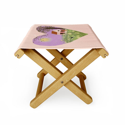 Joy Laforme Spring is Coming II Folding Stool