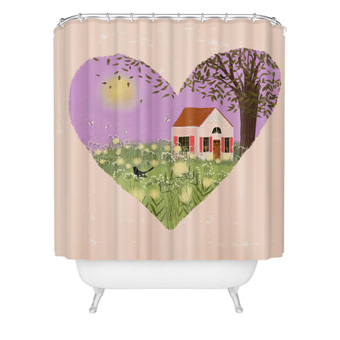 Joy Laforme Spring is Coming II Shower Curtain