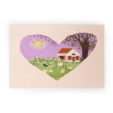 Joy Laforme Spring is Coming II Welcome Mat