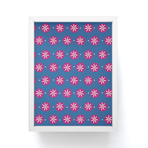 Joy Laforme Summer Garden Daisy Buttons Framed Mini Art Print
