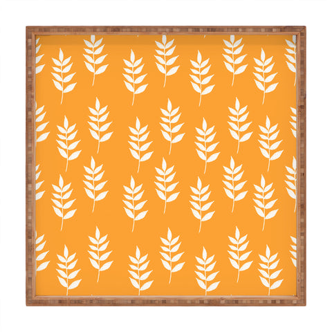 Joy Laforme Summer Garden Mini Leaf Square Tray