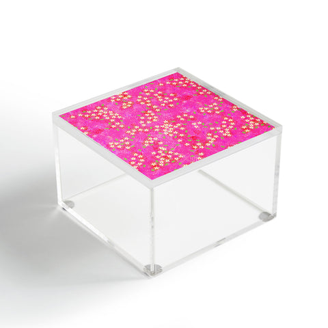 Joy Laforme Tropical Wild Blooms Acrylic Box