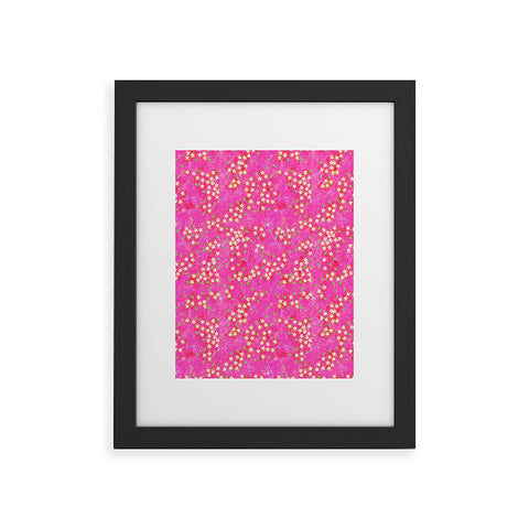 Joy Laforme Tropical Wild Blooms Framed Art Print