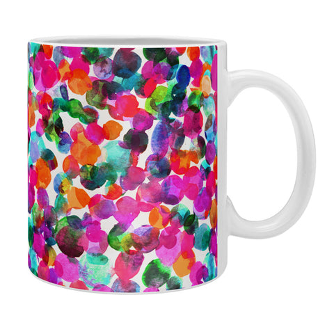Joy Laforme Watercolor Polka Dot I Coffee Mug
