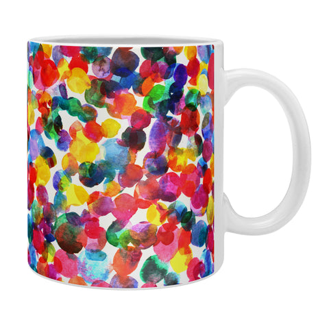 Joy Laforme Watercolor Polka Dot II Coffee Mug