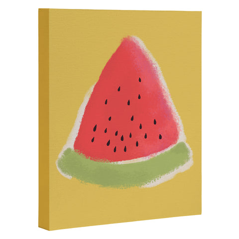 Joy Laforme Watermelon Fun Art Canvas