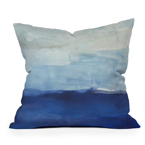 Julia Contacessi Drifting Throw Pillow