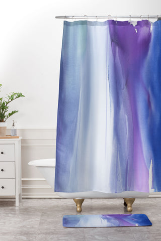 Julia Contacessi Edge of Forever Shower Curtain And Mat