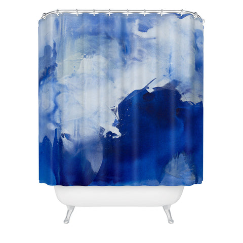 Julia Contacessi House of Sapphire No 1 Shower Curtain
