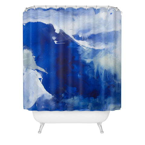 Julia Contacessi House of Sapphire No 2 Shower Curtain