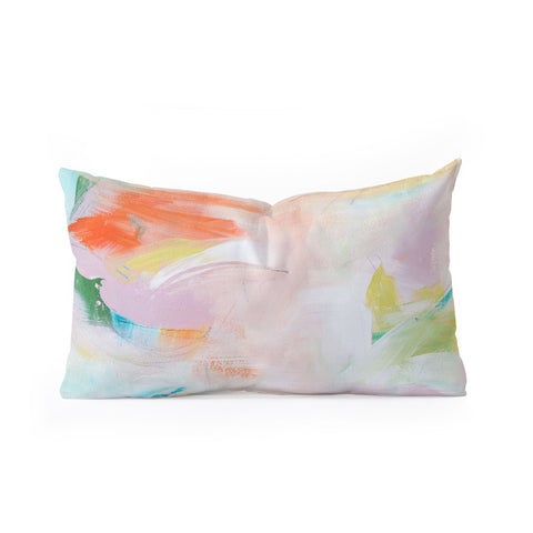 Julia Contacessi Wishful Thoughts No 1 Oblong Throw Pillow