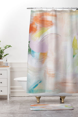 Julia Contacessi Wishful Thoughts No 1 Shower Curtain And Mat