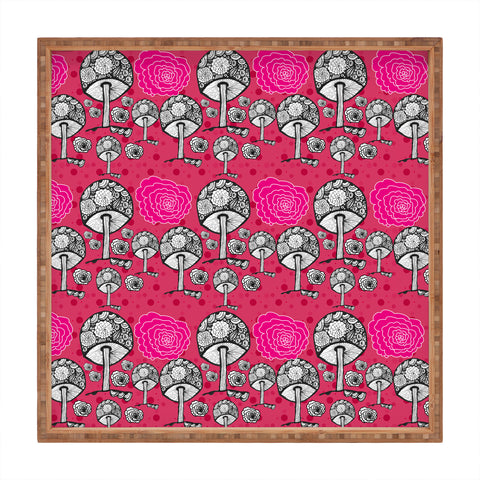 Julia Da Rocha Alice Was Here Square Tray