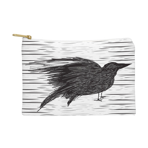 Julia Da Rocha Black Bird Pouch