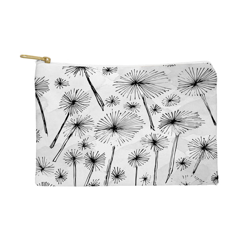 Julia Da Rocha Black Dandelion Pouch