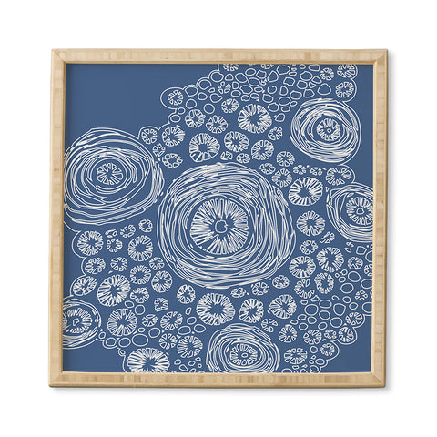 Julia Da Rocha Bluflower Framed Wall Art