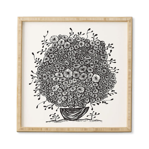 Julia Da Rocha Bouquet Of Flowers 1 Framed Wall Art