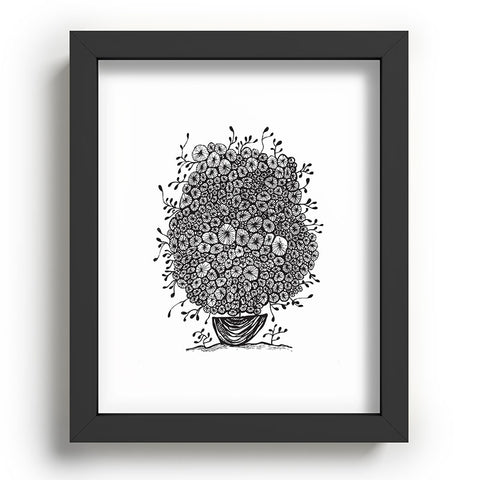 Julia Da Rocha Bouquet Of Flowers 1 Recessed Framing Rectangle