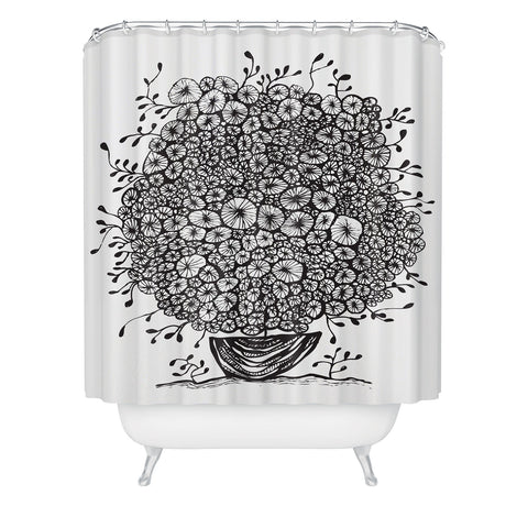 Julia Da Rocha Bouquet Of Flowers 1 Shower Curtain