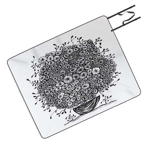 Julia Da Rocha Bouquet Of Flowers 1 Picnic Blanket