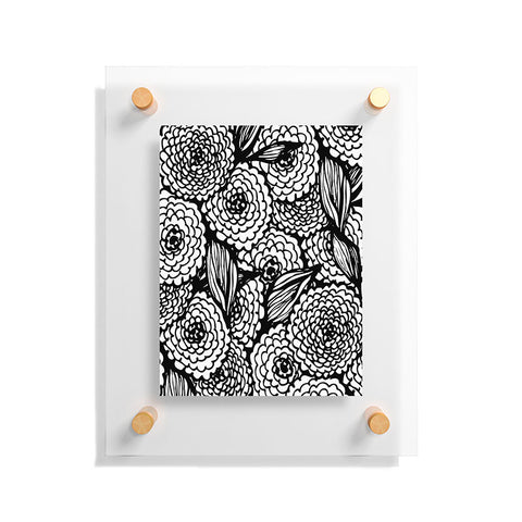 Julia Da Rocha Bouquet Of Flowers Love Floating Acrylic Print