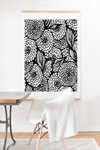 Julia Da Rocha Bouquet Of Flowers Love Art Print And Hanger