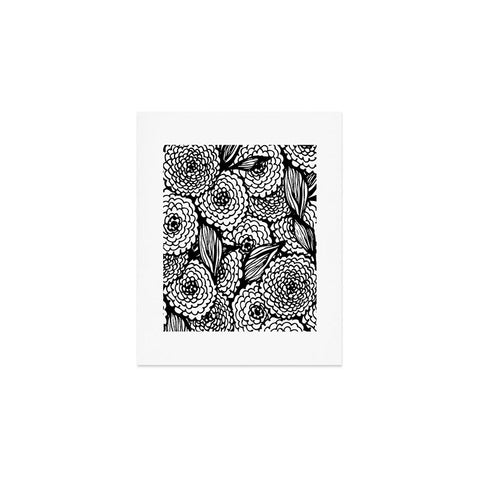 Julia Da Rocha Bouquet Of Flowers Love Art Print