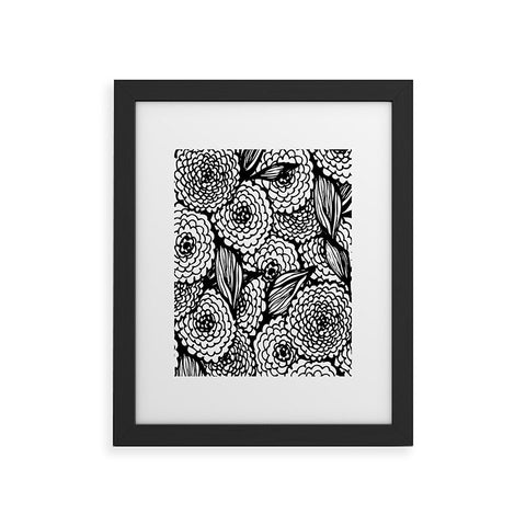 Julia Da Rocha Bouquet Of Flowers Love Framed Art Print
