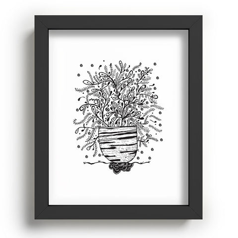 Julia Da Rocha Bouquet Of Flowers Spring Recessed Framing Rectangle