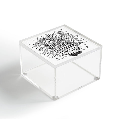 Julia Da Rocha Bouquet Of Flowers Spring Acrylic Box