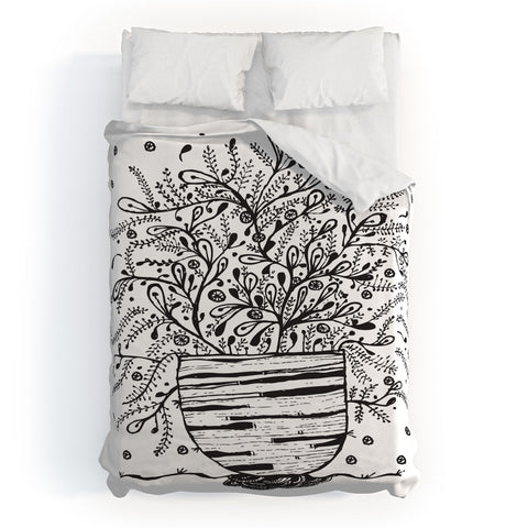Julia Da Rocha Bouquet Of Flowers Spring Duvet Cover