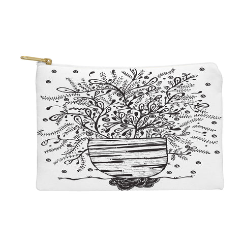 Julia Da Rocha Bouquet Of Flowers Spring Pouch