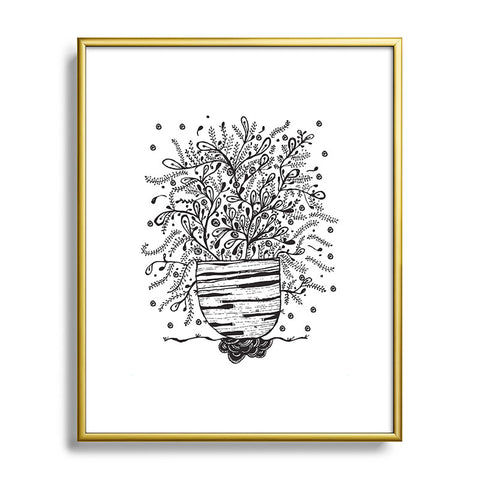 Julia Da Rocha Bouquet Of Flowers Spring Metal Framed Art Print