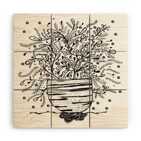 Julia Da Rocha Bouquet Of Flowers Spring Wood Wall Mural