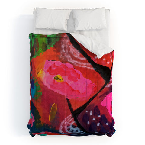 Julia Da Rocha Bright Bloom Comforter