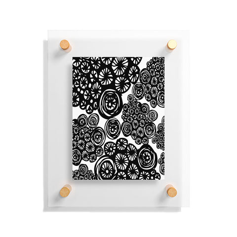 Julia Da Rocha Circo Doodles Floating Acrylic Print