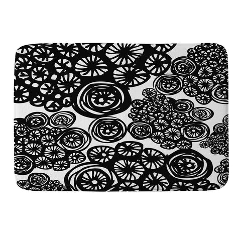 Julia Da Rocha Circo Doodles Memory Foam Bath Mat