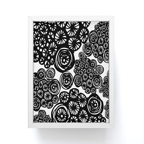 Julia Da Rocha Circo Doodles Framed Mini Art Print