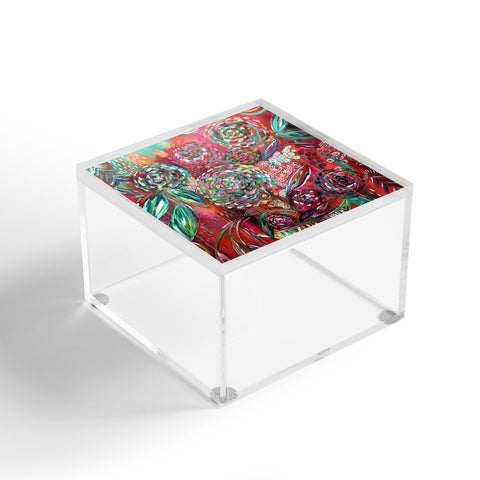 Julia Da Rocha Crazy Bloom Acrylic Box