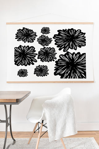 Julia Da Rocha Flores Negra Art Print And Hanger