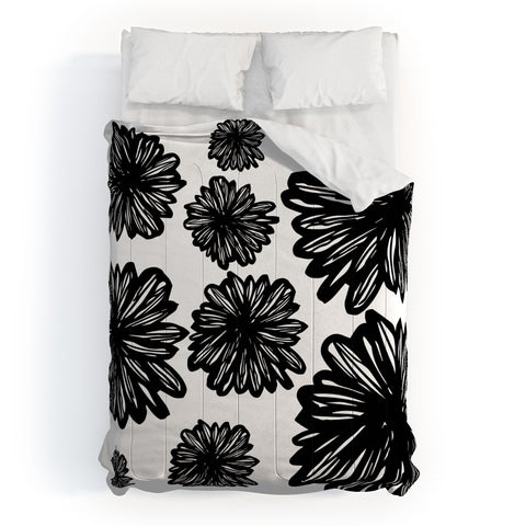 Julia Da Rocha Flores Negra Comforter