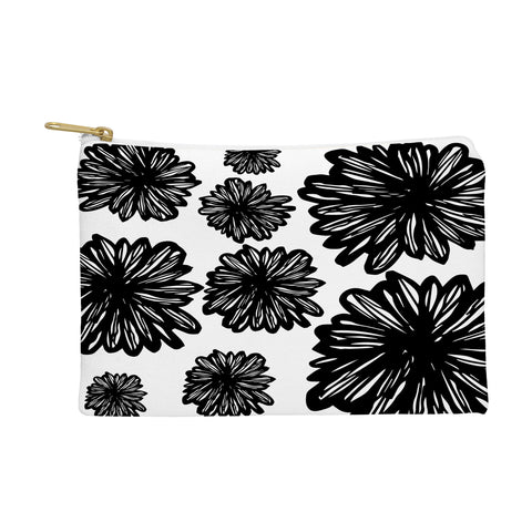 Julia Da Rocha Flores Negra Pouch