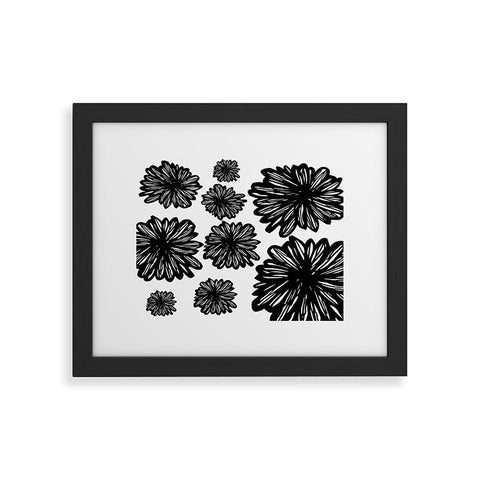 Julia Da Rocha Flores Negra Framed Art Print