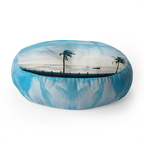 Julia Da Rocha Florida Floor Pillow Round