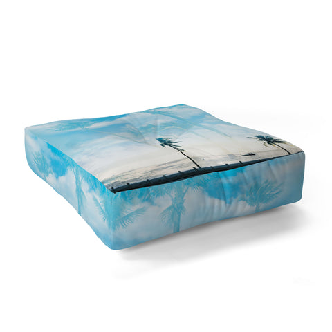 Julia Da Rocha Florida Floor Pillow Square